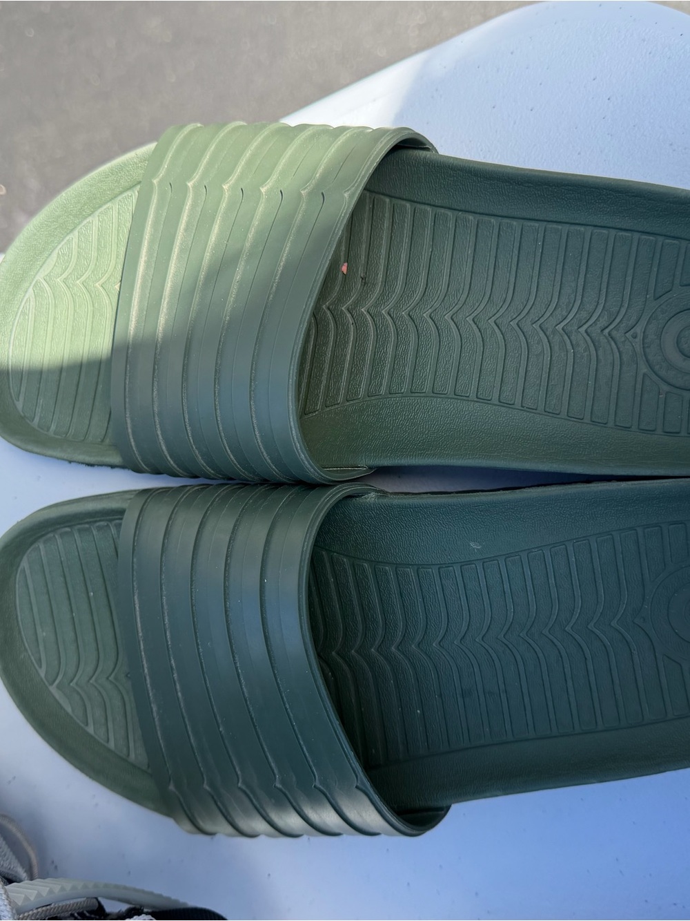 Hunter for Target Green Slide Sandals - Classic Single Strap
